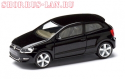 Модель 1:87 Polo 2 двери черный Артикул 6R0099301C9X